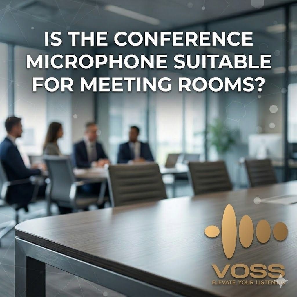 Is the conference microphone suitable for meeting rooms?