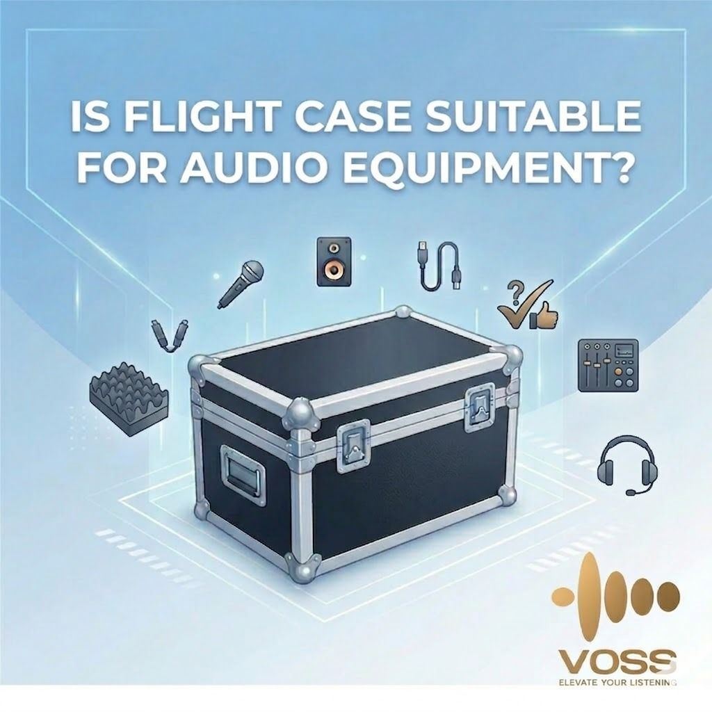 Is flight case suitable for audio equipment?