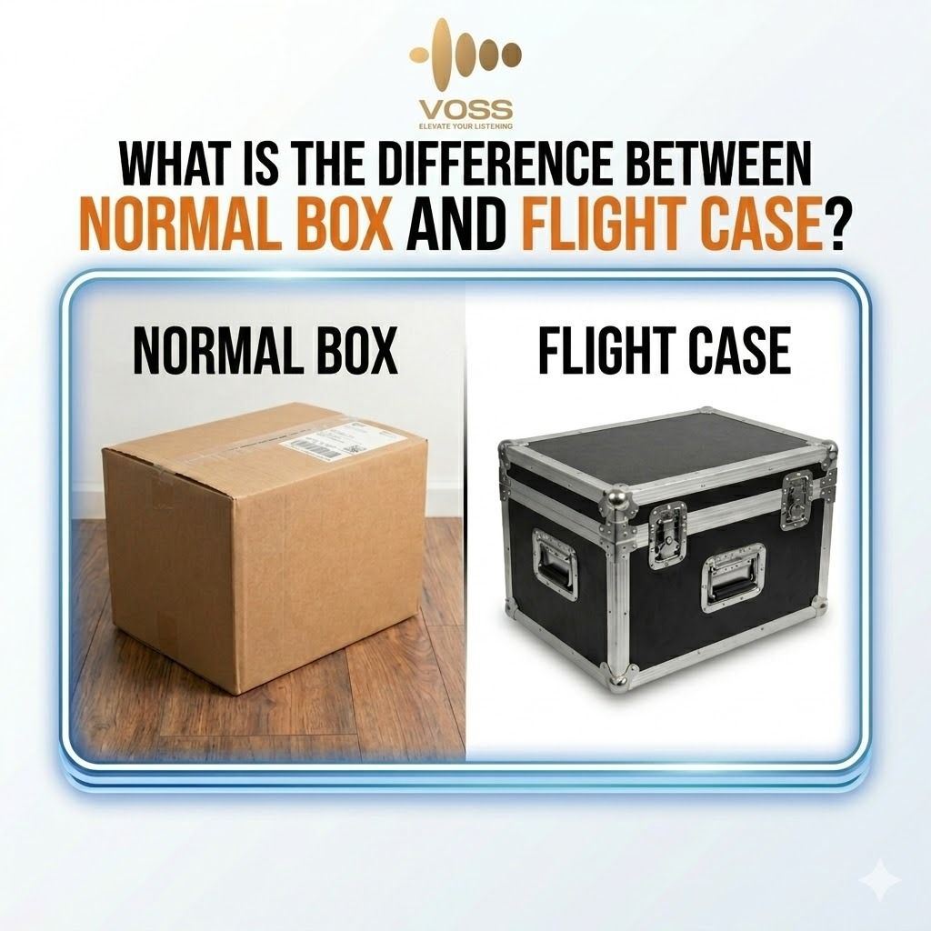 What is the difference between a normal box and a flight case?