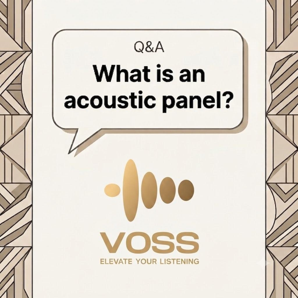 What is an acoustic panel?