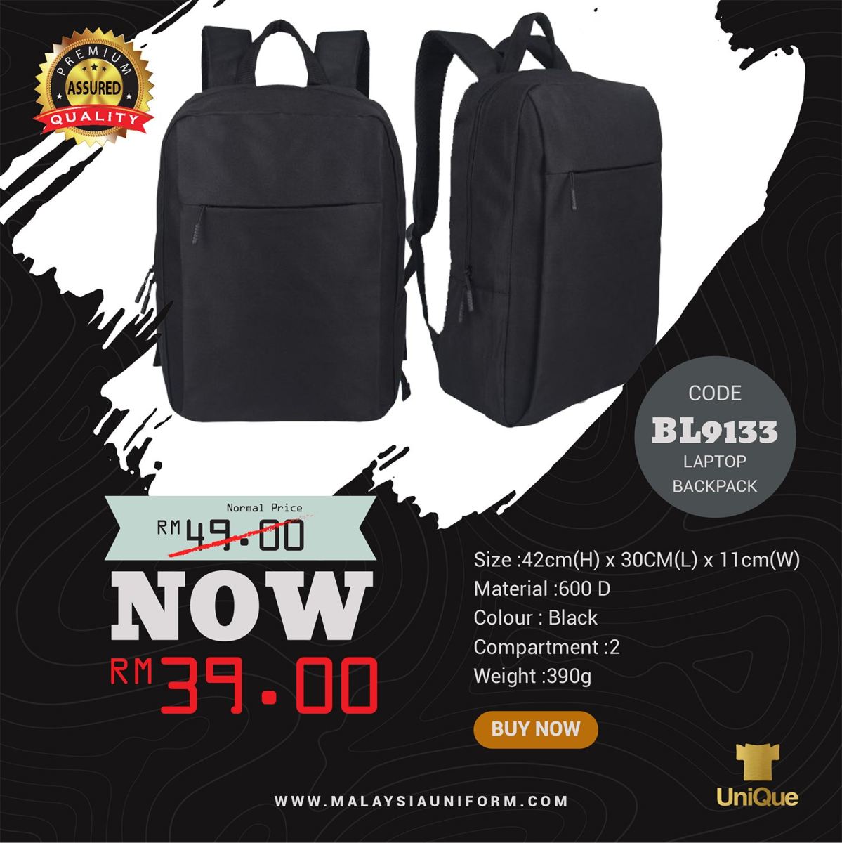 Our New Laptop Backpack Promotion