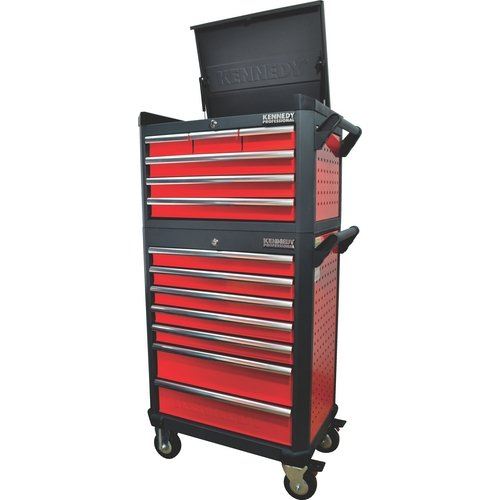 KENNEDY 2016 NEW RED-28" 6 DRAWER PROFESSIONAL TOP CHEST
