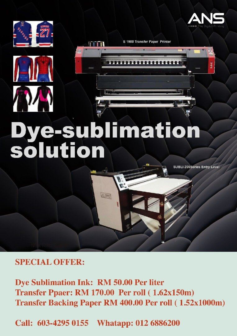 Dye-Sublimation one stop solution