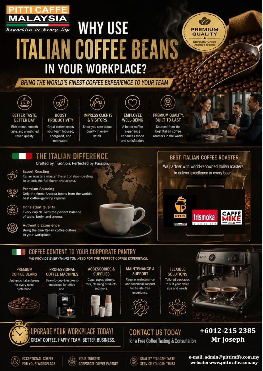 WHY CHOOSE ITALIAN COFFEE BEANS FOR YOUR WORKPLACE?