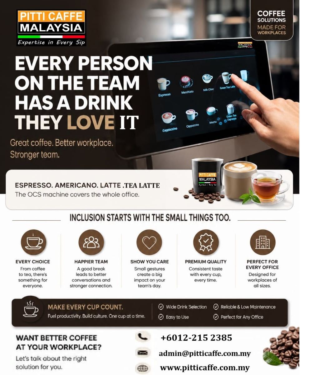 Coffee Machine Rental Malaysia - Corporate Office Coffee Solutions
