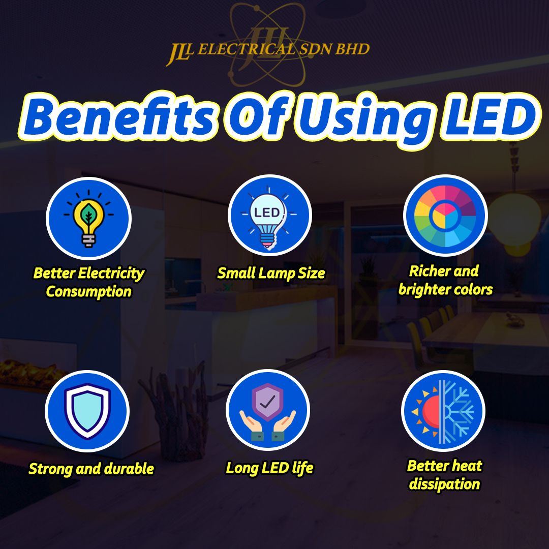 Benefits of using LED