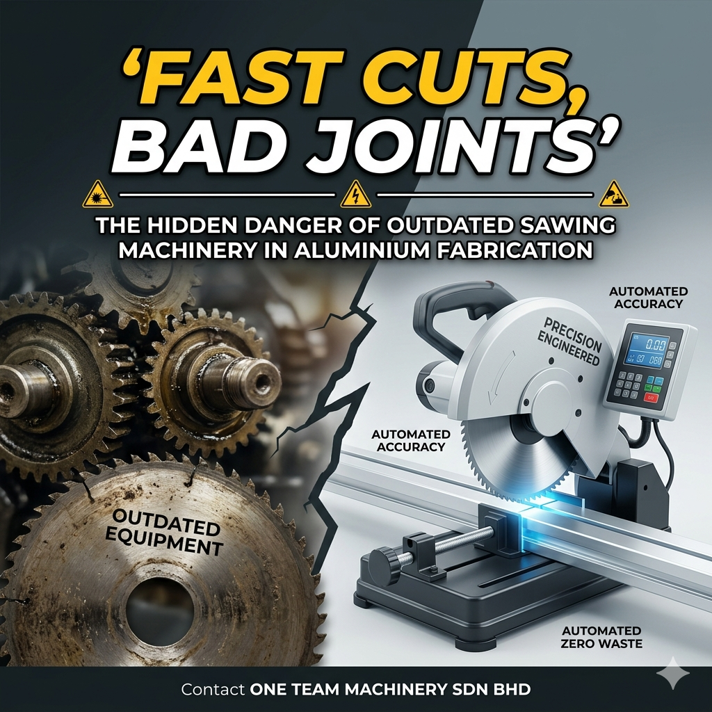 The Hidden Danger of Outdated Sawing Machinery in Aluminium Fabrication