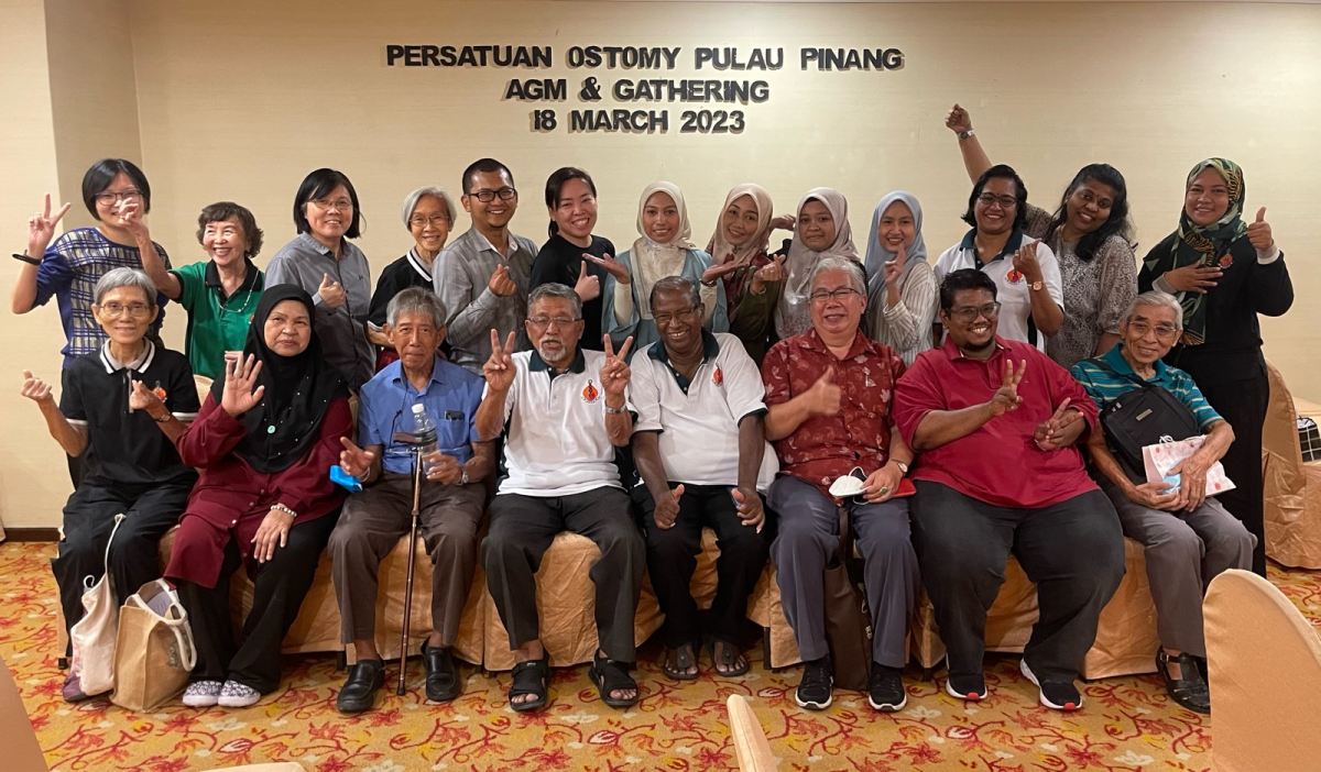 Persatuan Ostomy Pulau Pinang - Mesyuarat Tahunan & Pertemuan Pesakit Bersama Keluarga 19hb Mac 2023