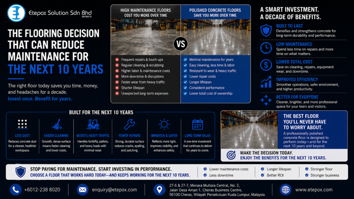 The Flooring Decision That Can Reduce Maintenance for the Next 10 Years