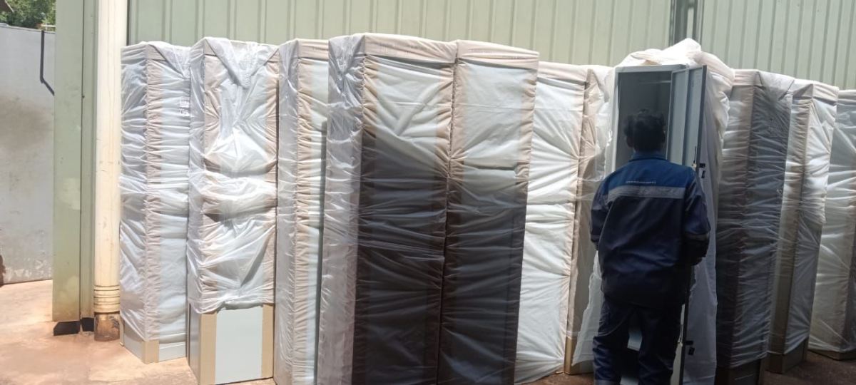 GY312 - 2 Compartments Locker sent to Lumut 