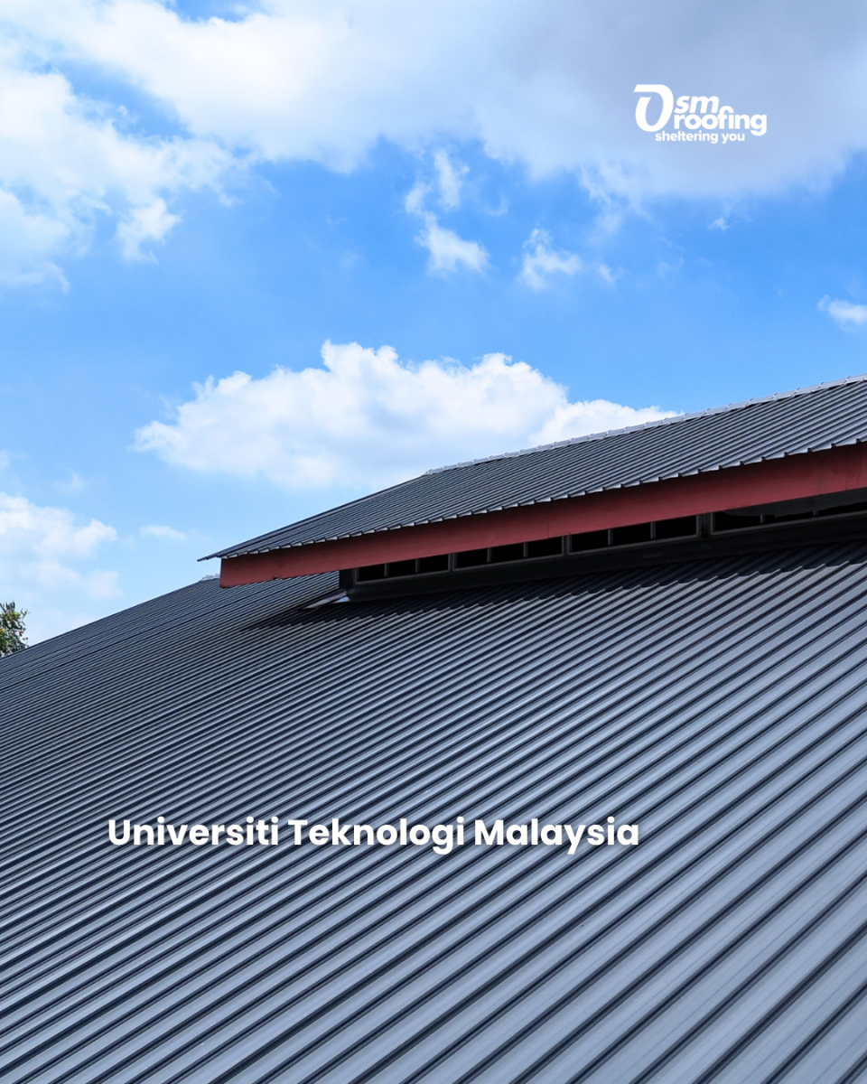 HICONDEK®40 Roofing Installation at Dewan Sri Perdana, Universiti Teknologi Malaysia