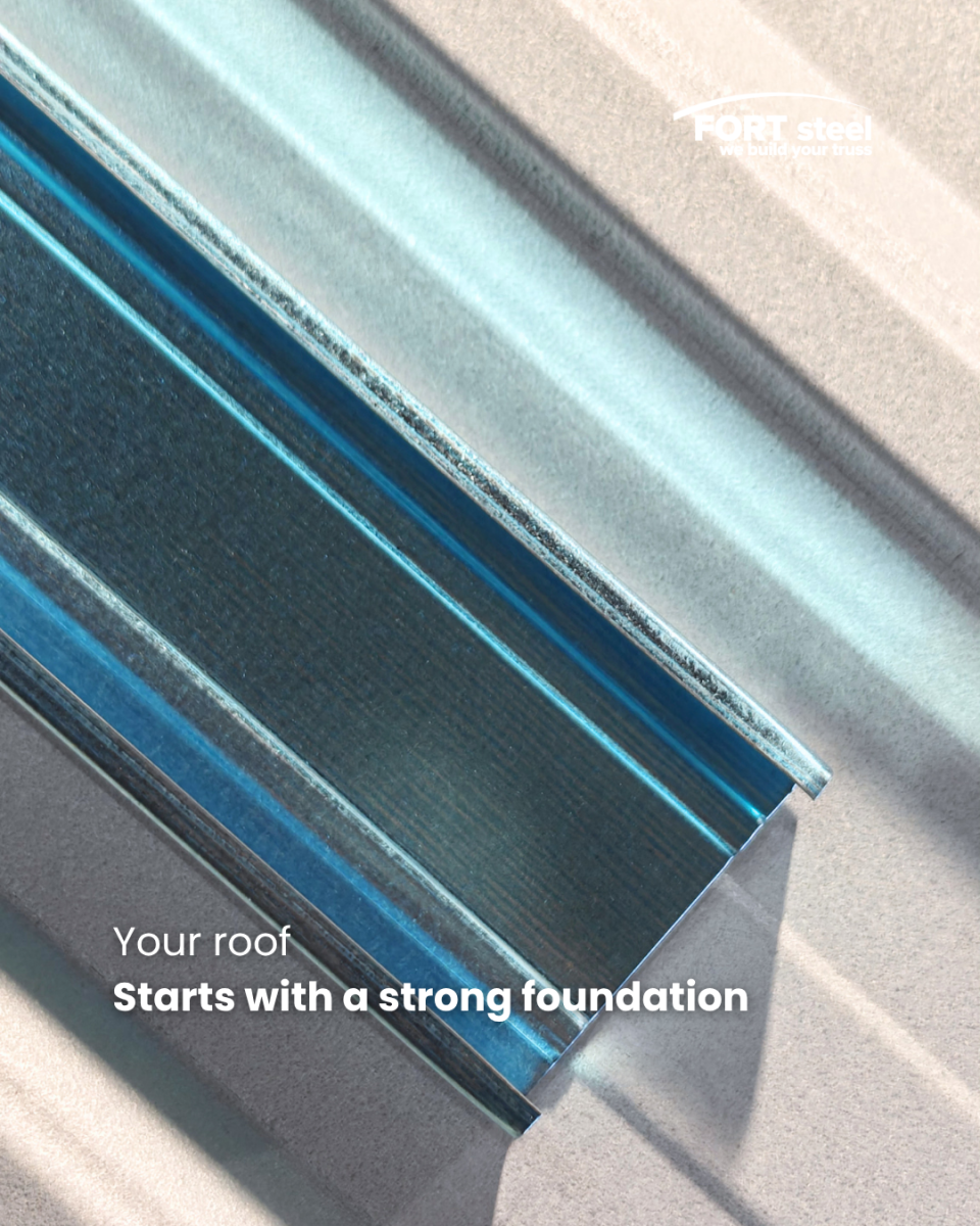 FORT Steel Crystal Blue Light Weight Steel Roof Truss