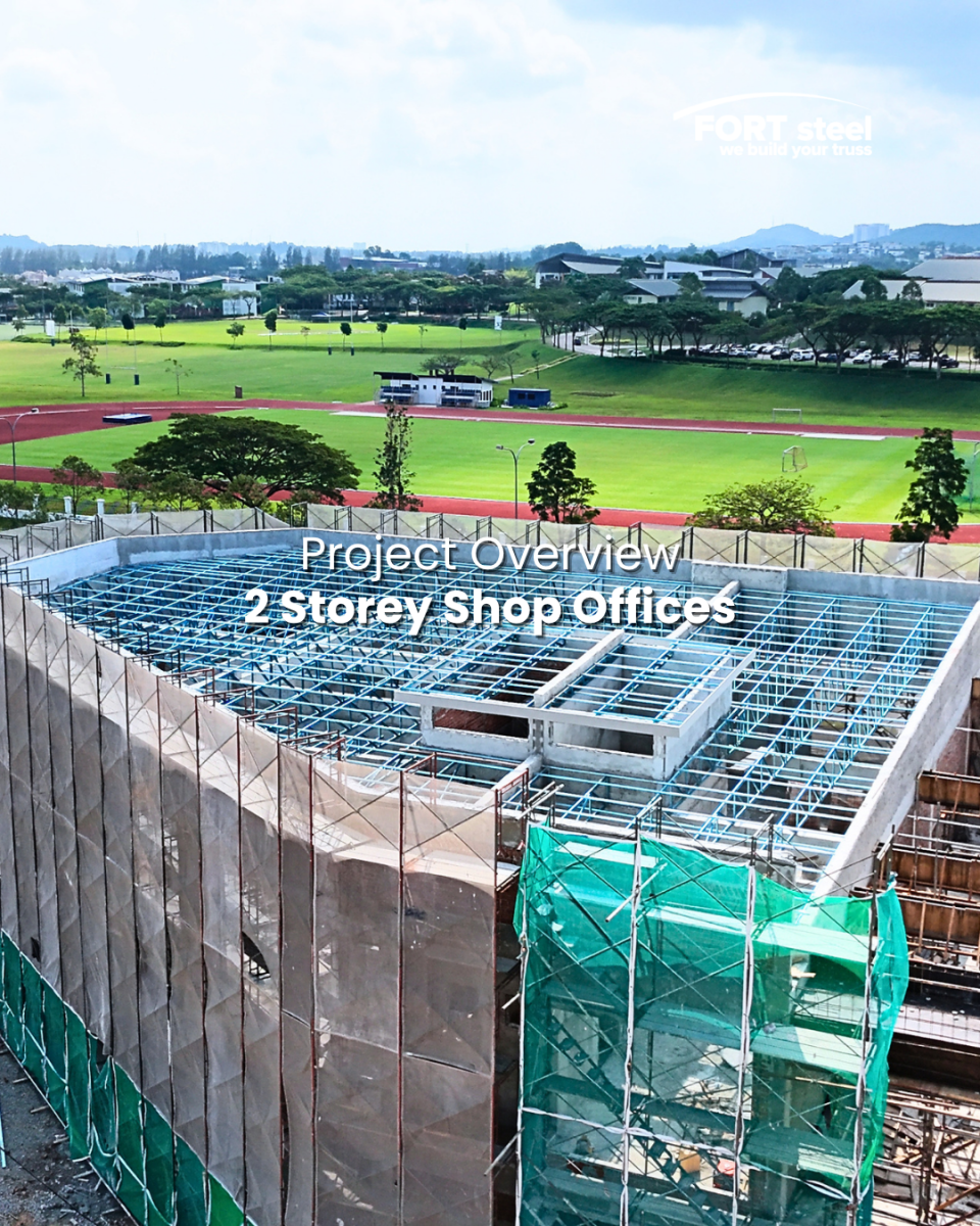 Commercial Shop Office Project in Johor Bahru.