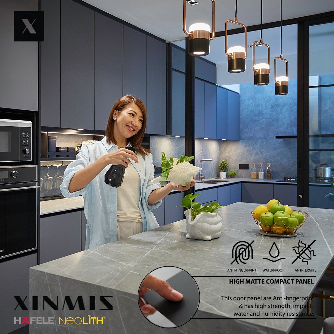 XINMIS x Hui Mei ������ | High Matte Aluminium Kitchen Cabinet