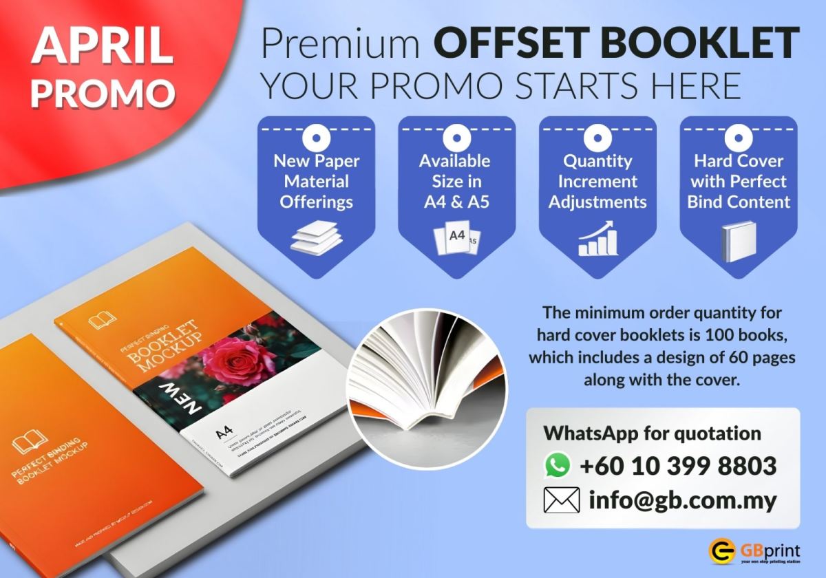 Premium OFFSET BOOKLET