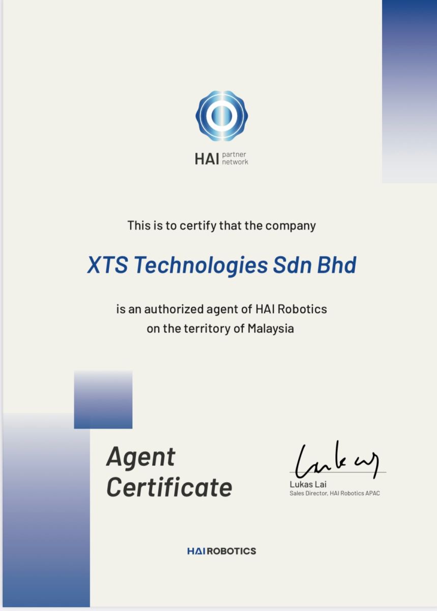 Authorized Agent Distributor Of HAI Robotics Malaysia