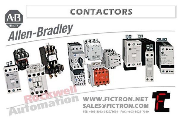 Allen Bradley Standard Contactors, 120VAC Coil