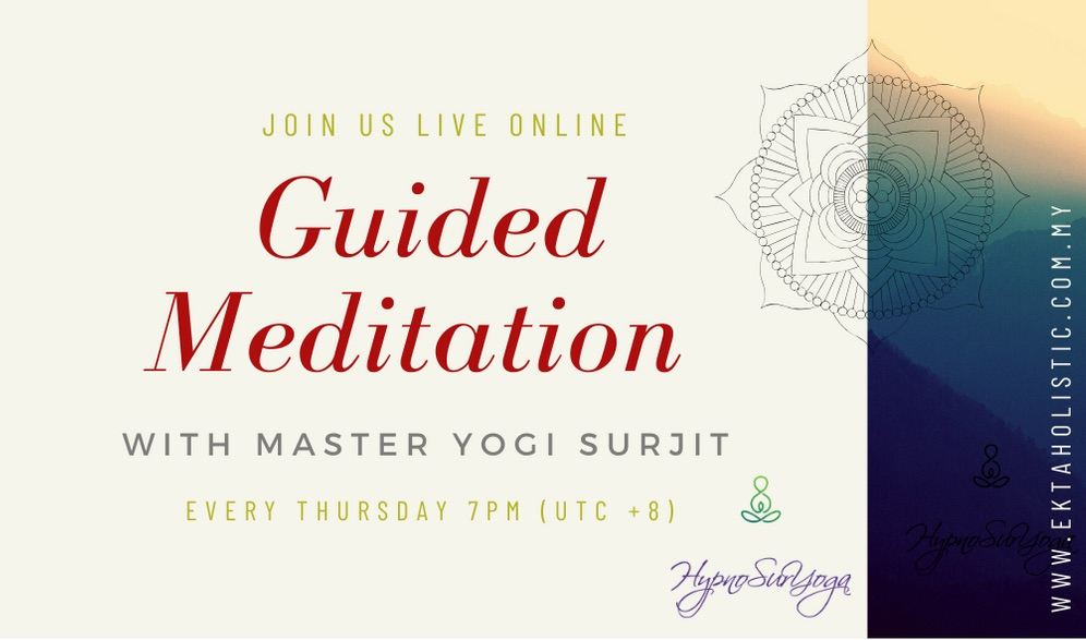 Live Guided Healing Meditation By Master Yogi Surjit - Expanding Your Aura & Bio-energy Field
