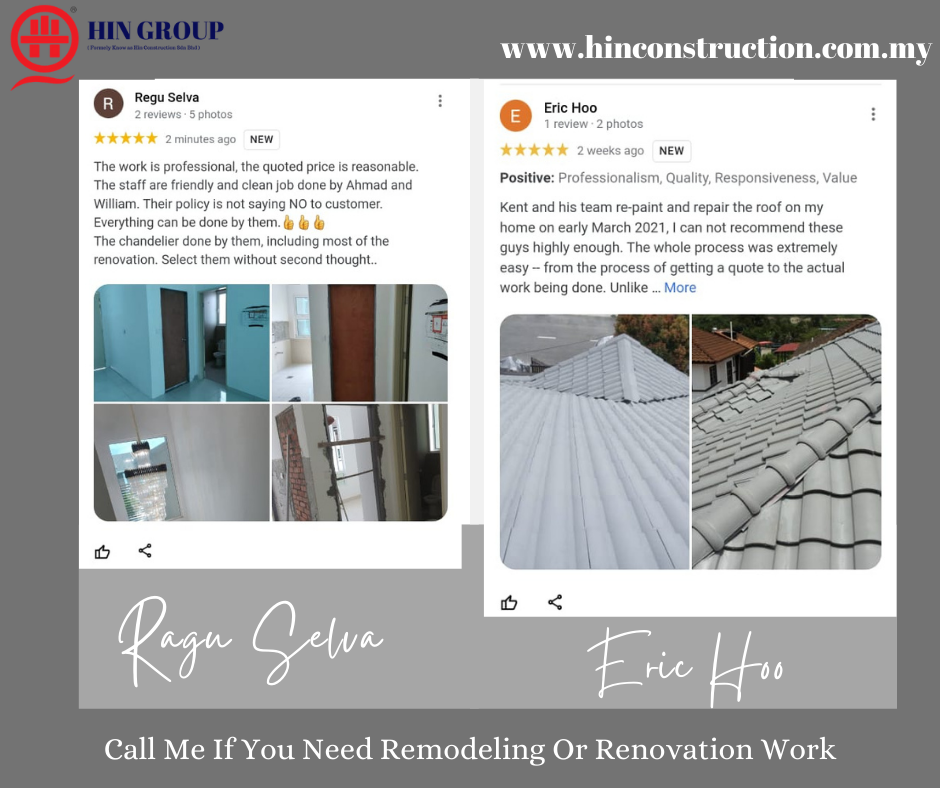 Successful Renovation Review Companies In Selangor. Call Now