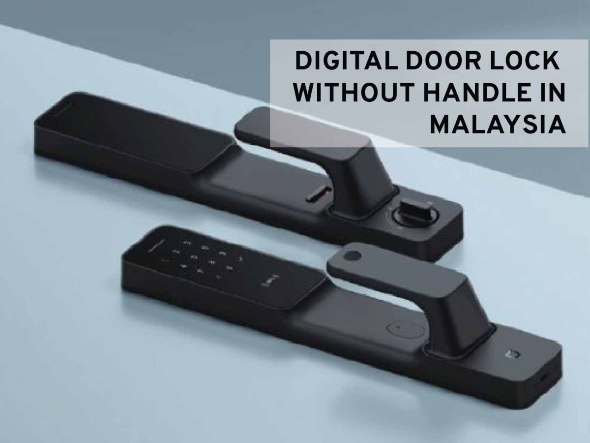 Digital door lock without handle in Malaysia
