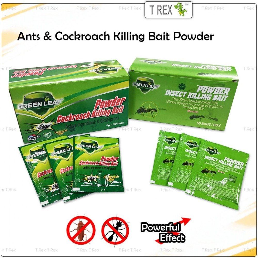 Green Leaf Ants & Cockroach Killing Bait Powder 5g