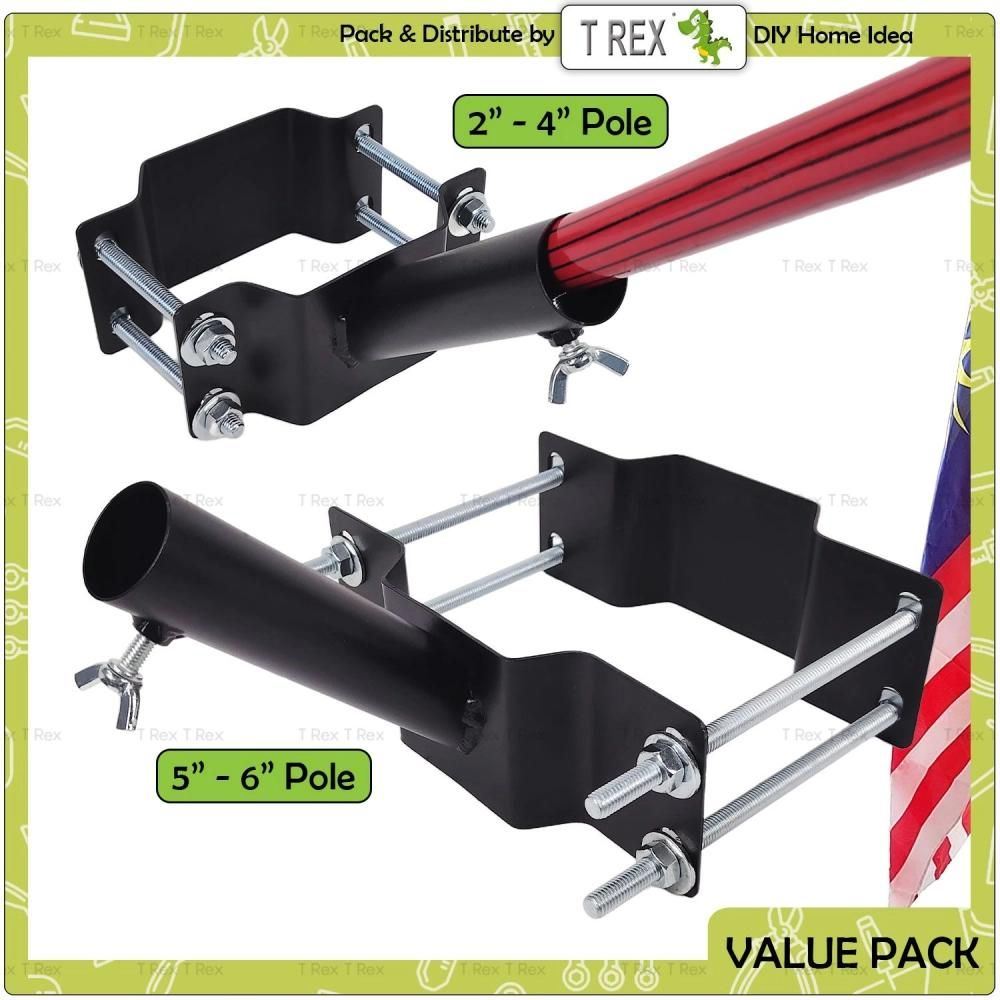 � New Arrival   T Rex DIY CONE Outdoor Pole Clamp Bracket