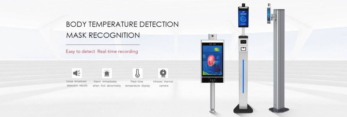 FACIAL RECOGNITION WITH TEMPERATURE TAKING SYSTEM