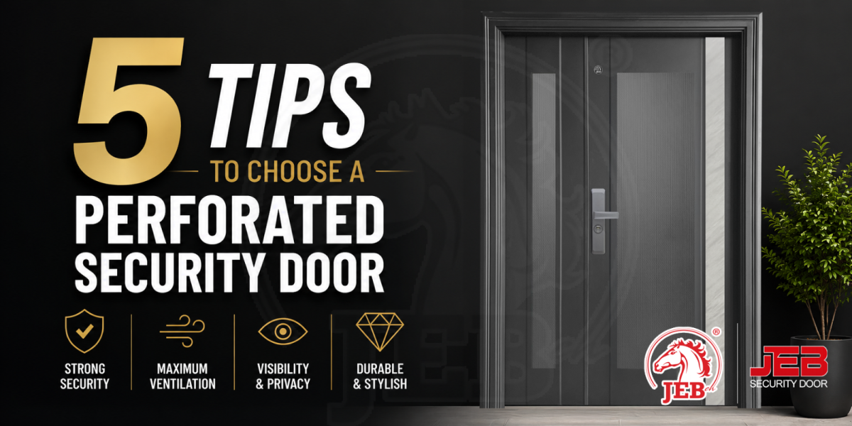 5 Tips to Choose a Perforated-mesh Security Door