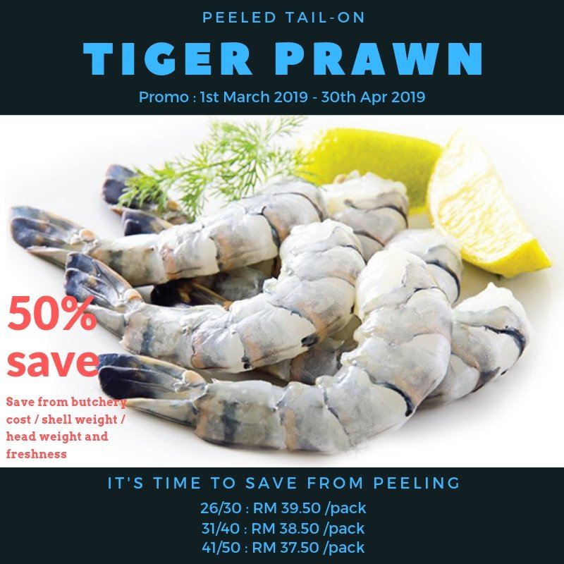 Tiger Prawn PTO Promo