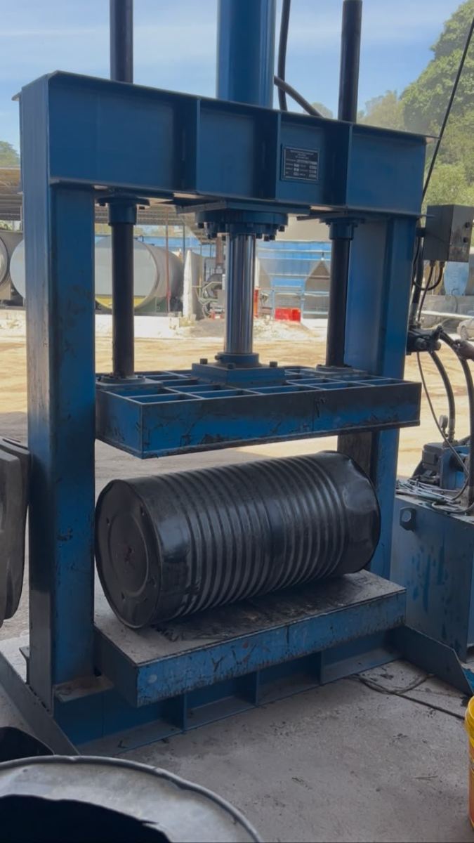 Waste Drum Compactor | Malaysia