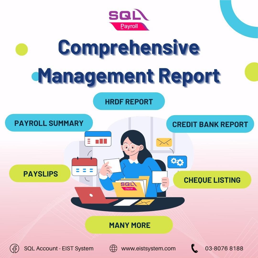 SQL Payroll - Comprehensive Management Report