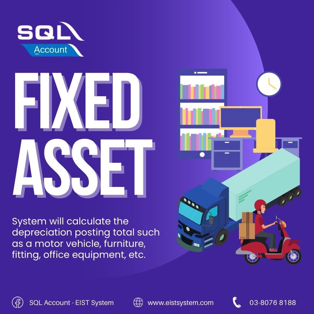 SQL Account - Fixed Asset
