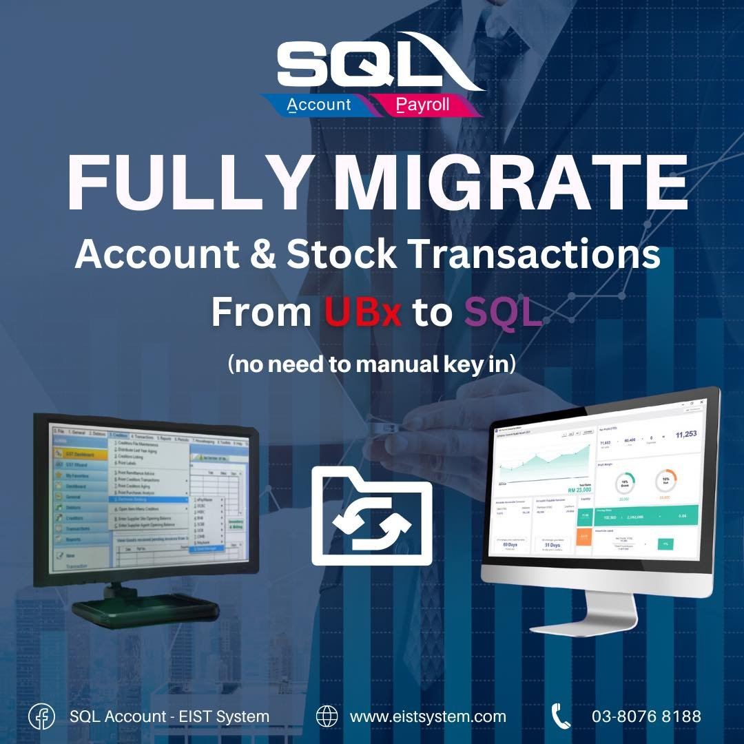 SQL Account - Fully Migrate to SQL Today