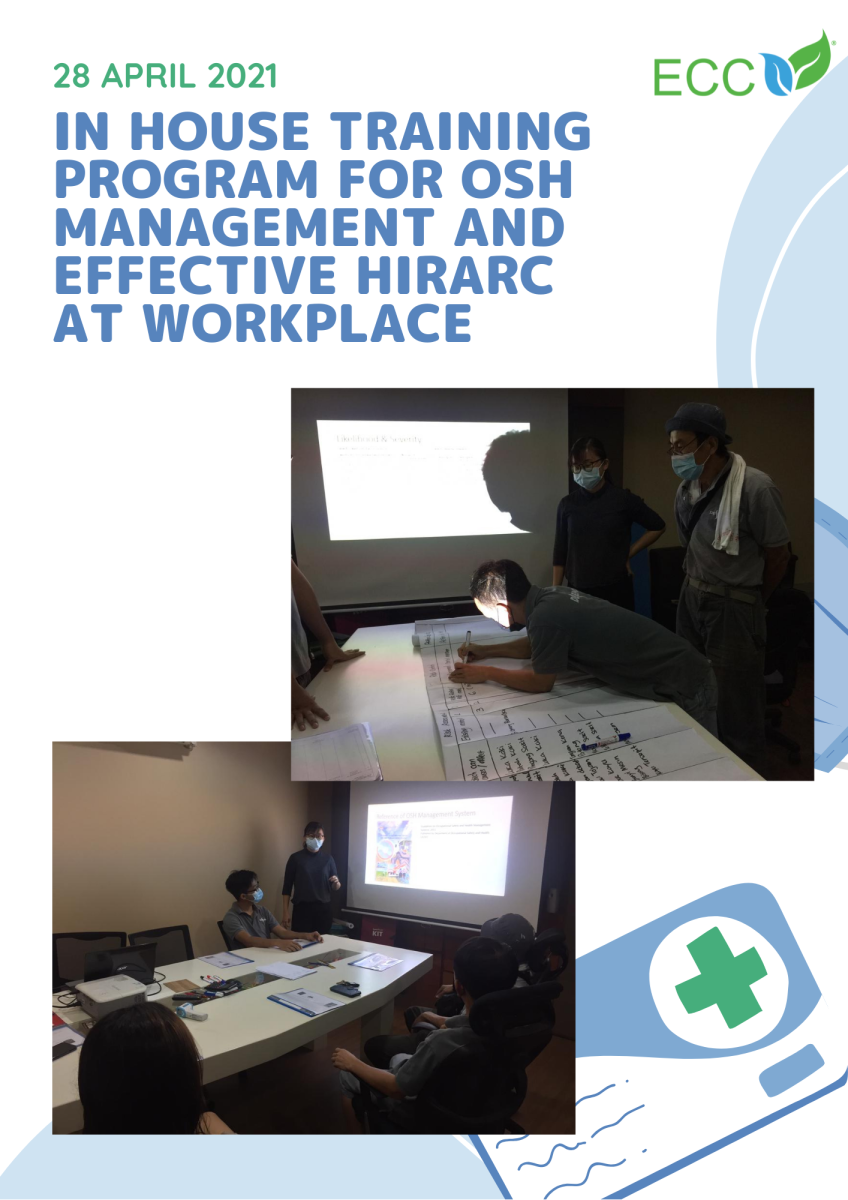 In-House Training Programme for OSH Management and Effective HIRARC at Workplace