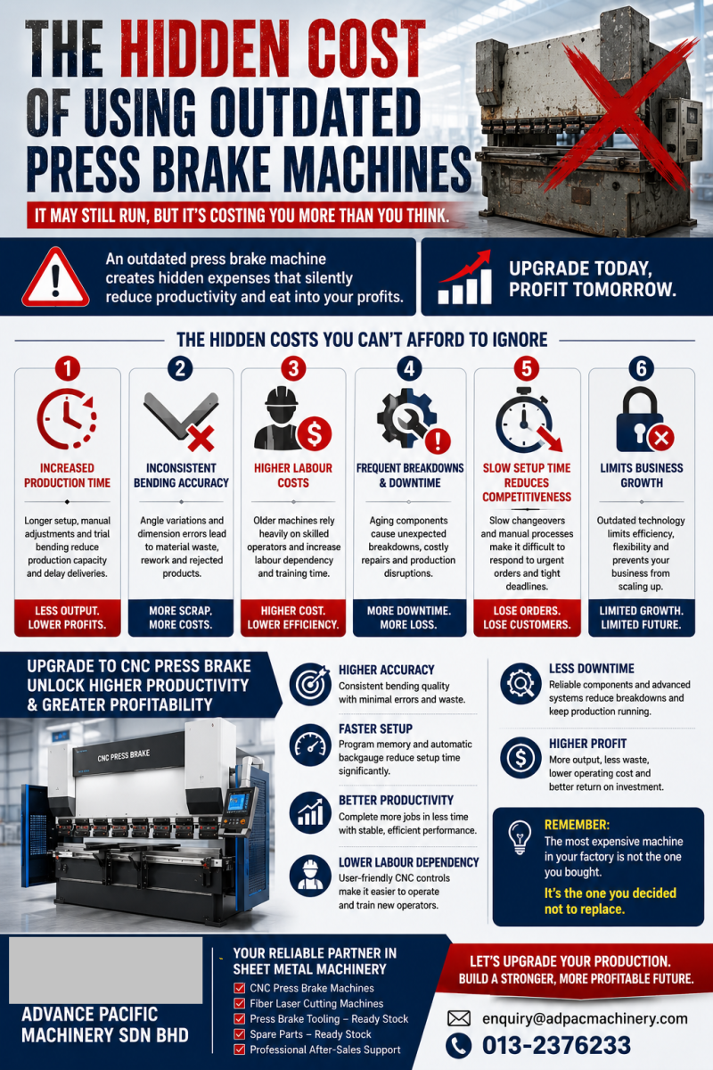 The Hidden Cost of Using Outdated Press Brake Machines