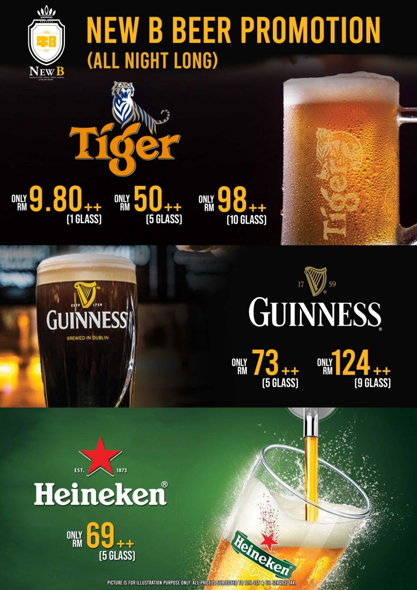 All Night Long Beer Promotion