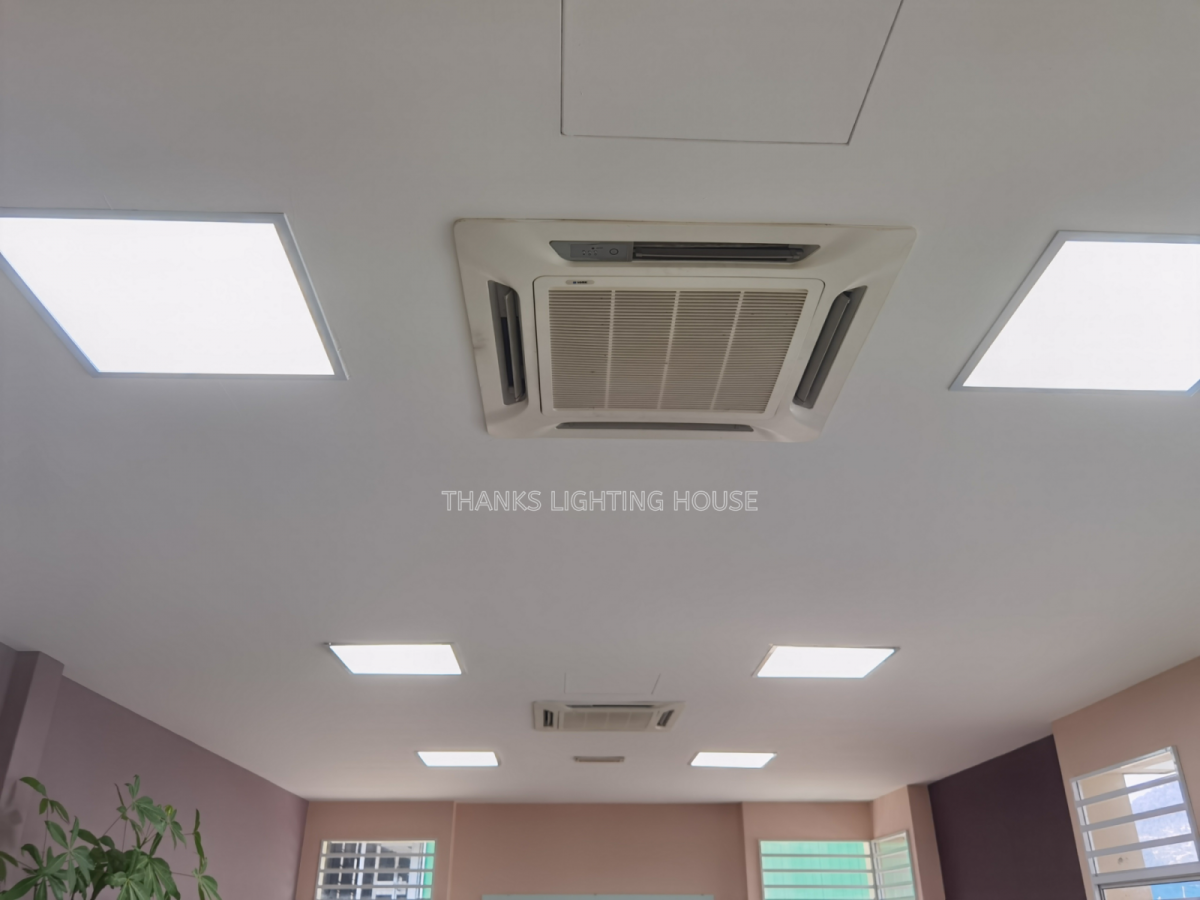 Installation of LED Panel Light- Recessed Plaster Ceiling