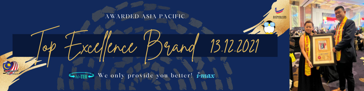 Awarded Asia Pacific Top Excellence Brand