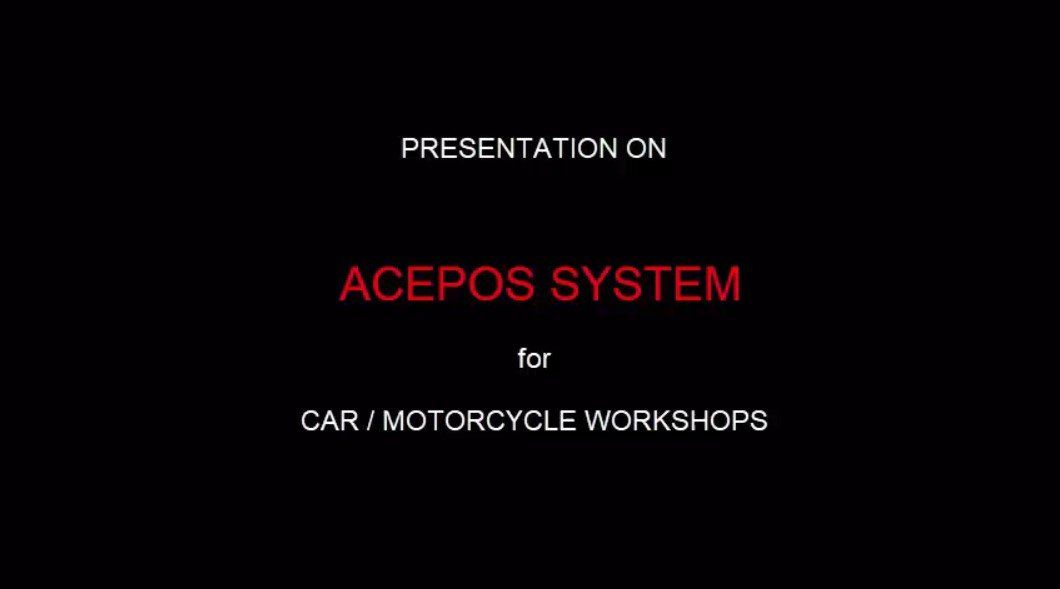 Billing system for motorcycle and motorcar workshops
