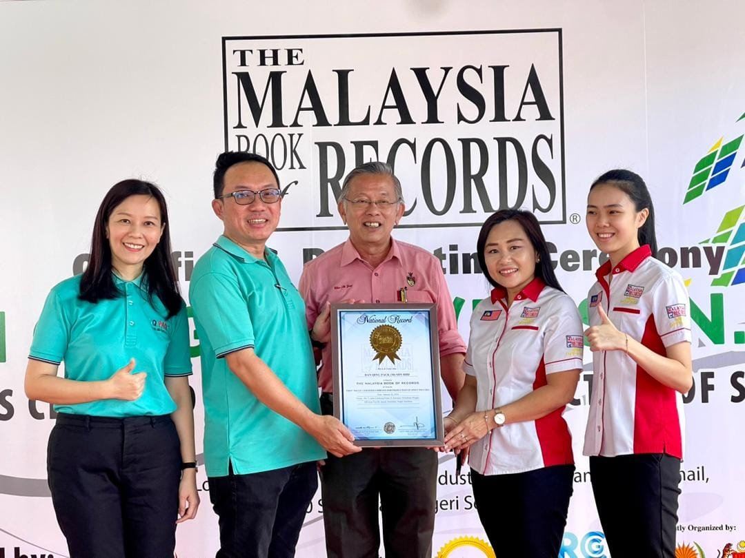 Malaysia Book Of Record Certificate Presenting Ceremony!!
