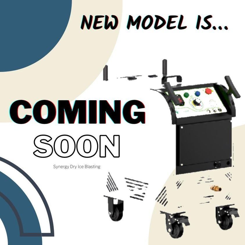 New model of dry ice blaster machine is coming soon!