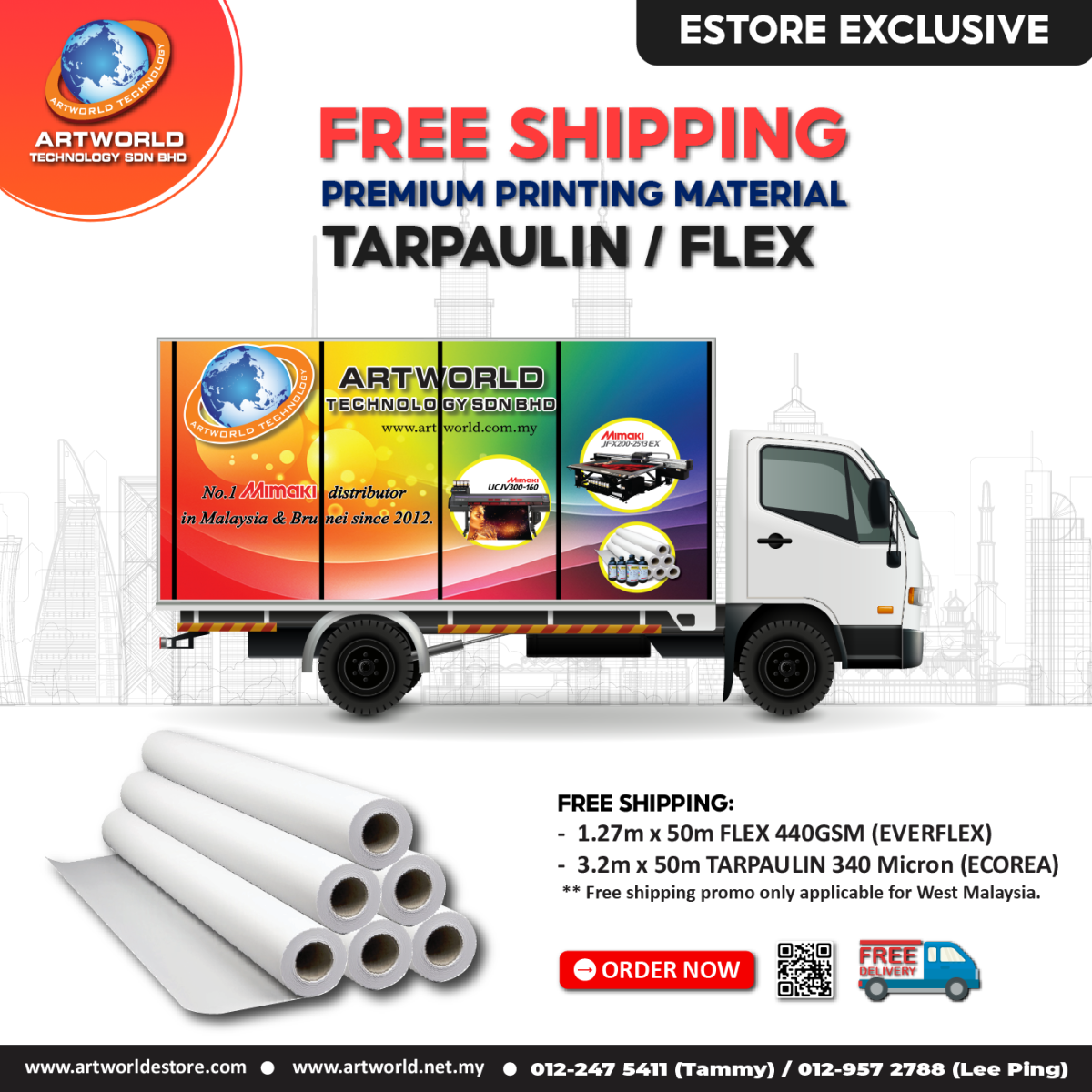 Don't Miss Out on Our Exclusive Tarpaulin Roll Printing Materials Promotion!