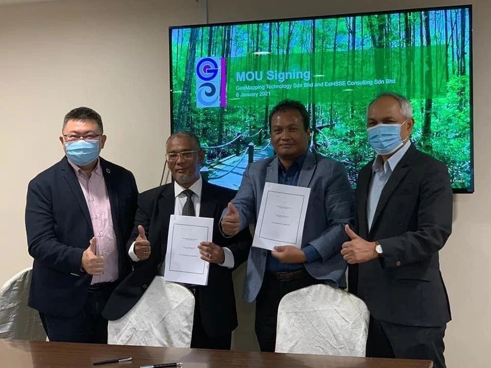 MOU signing with GeoMapping Technology (GMT)