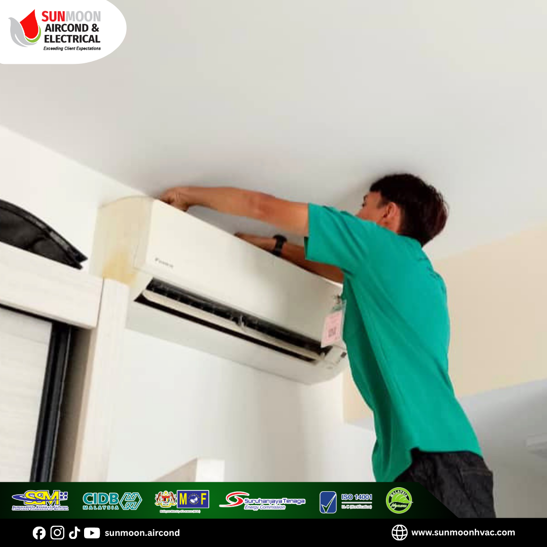 Residential Aircond Chemical Overhaul and New Aircond Installation Services in Klang Valley