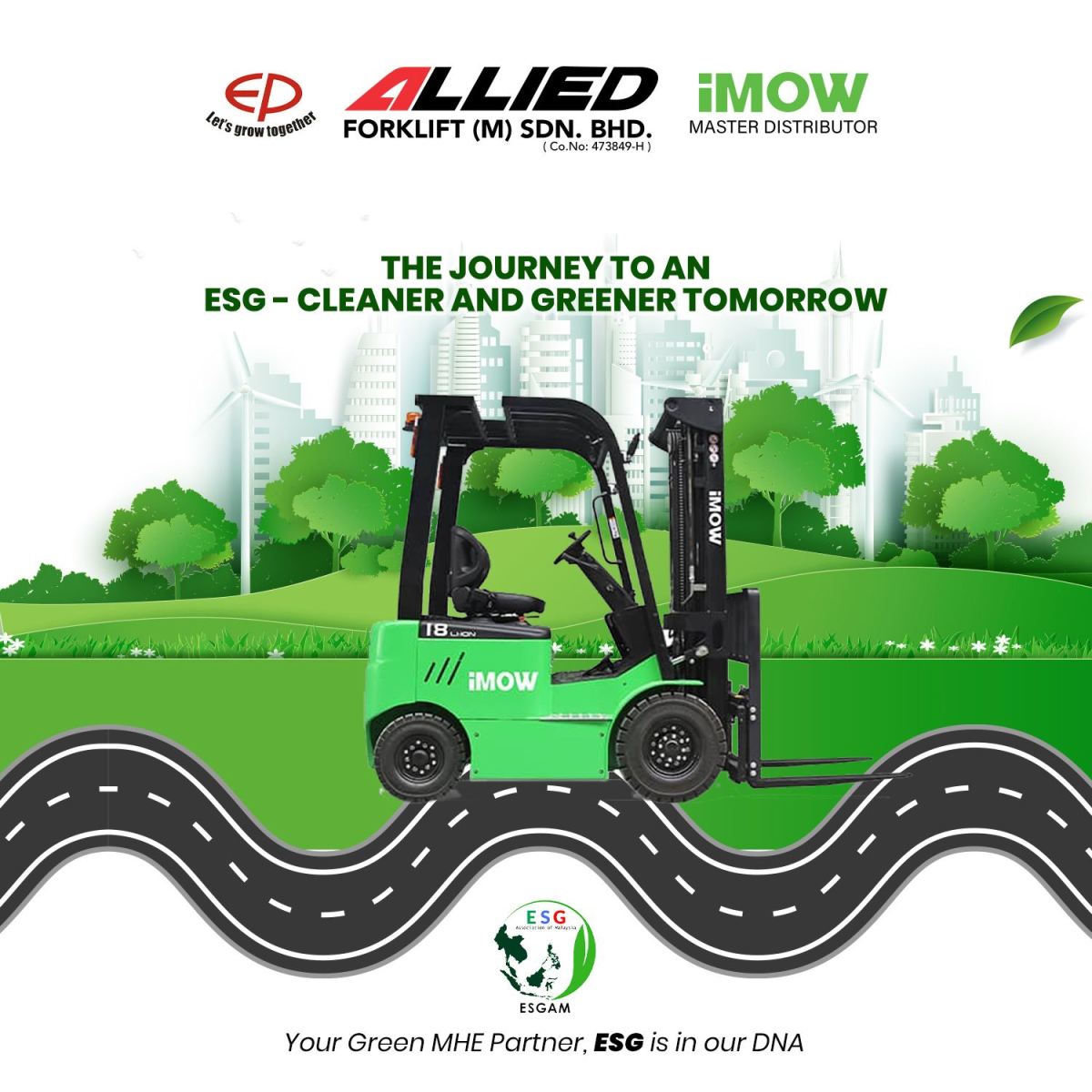 Allied Forklift's Journey to an ESG - Cleaner and Greener Tomorrow: Smiles of Faith & Trust�