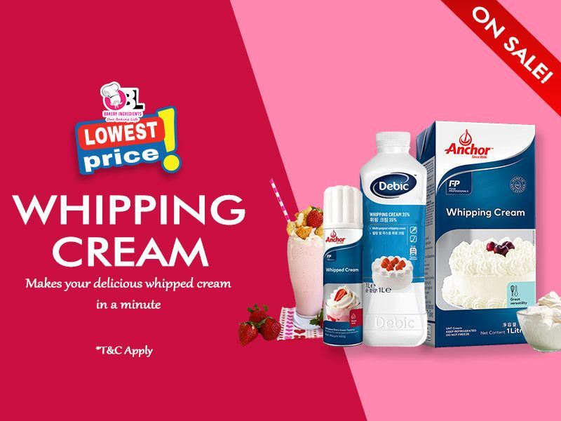 WHIPPING CREAM PROMOTION