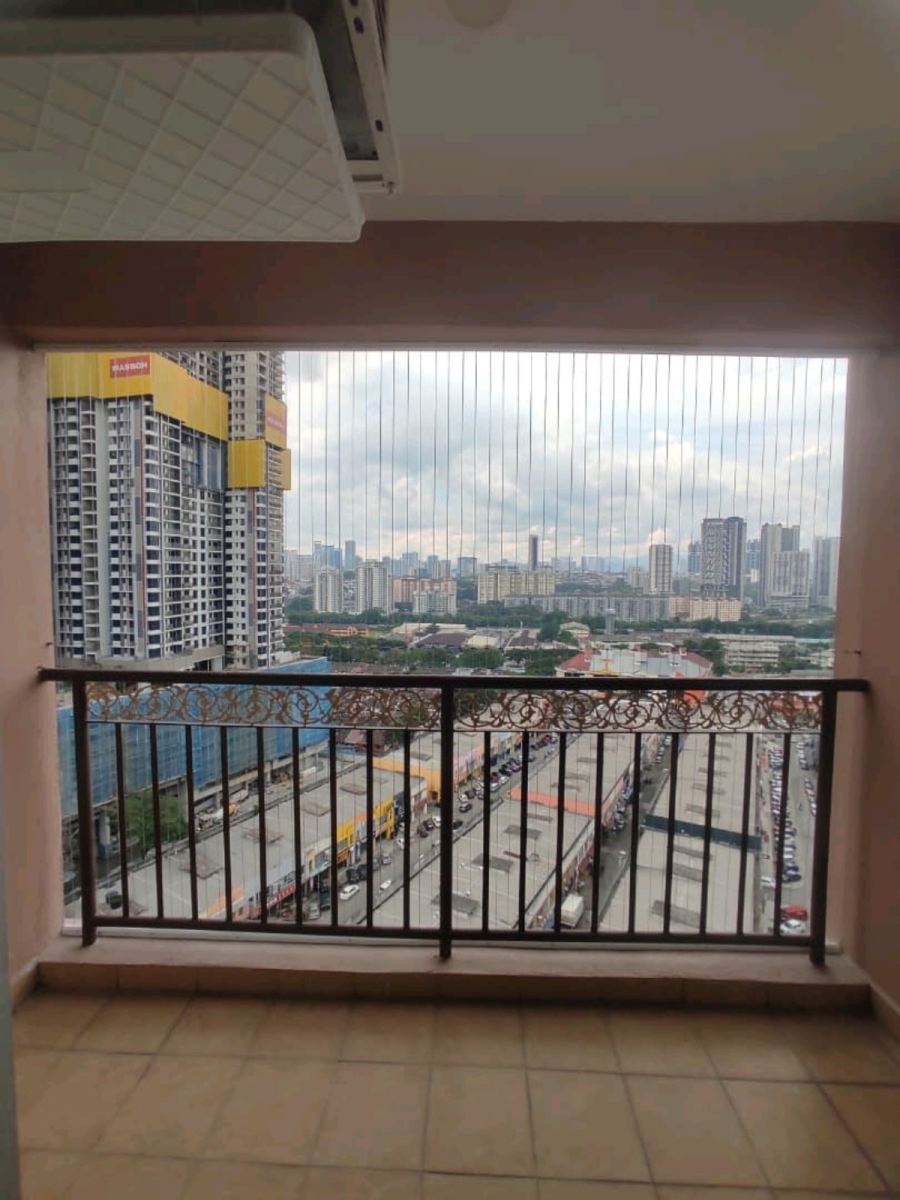 Invisible cable grille done at Dynasty Kuchai Lama