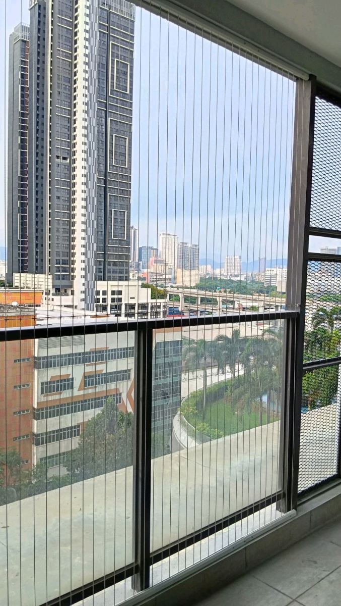 Invisible cable grille done at Trion Chan Sow Lin
