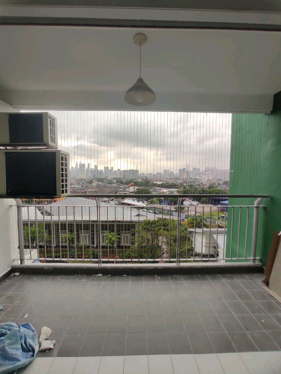 Invisible cable grille done D Pines Residence Ampang