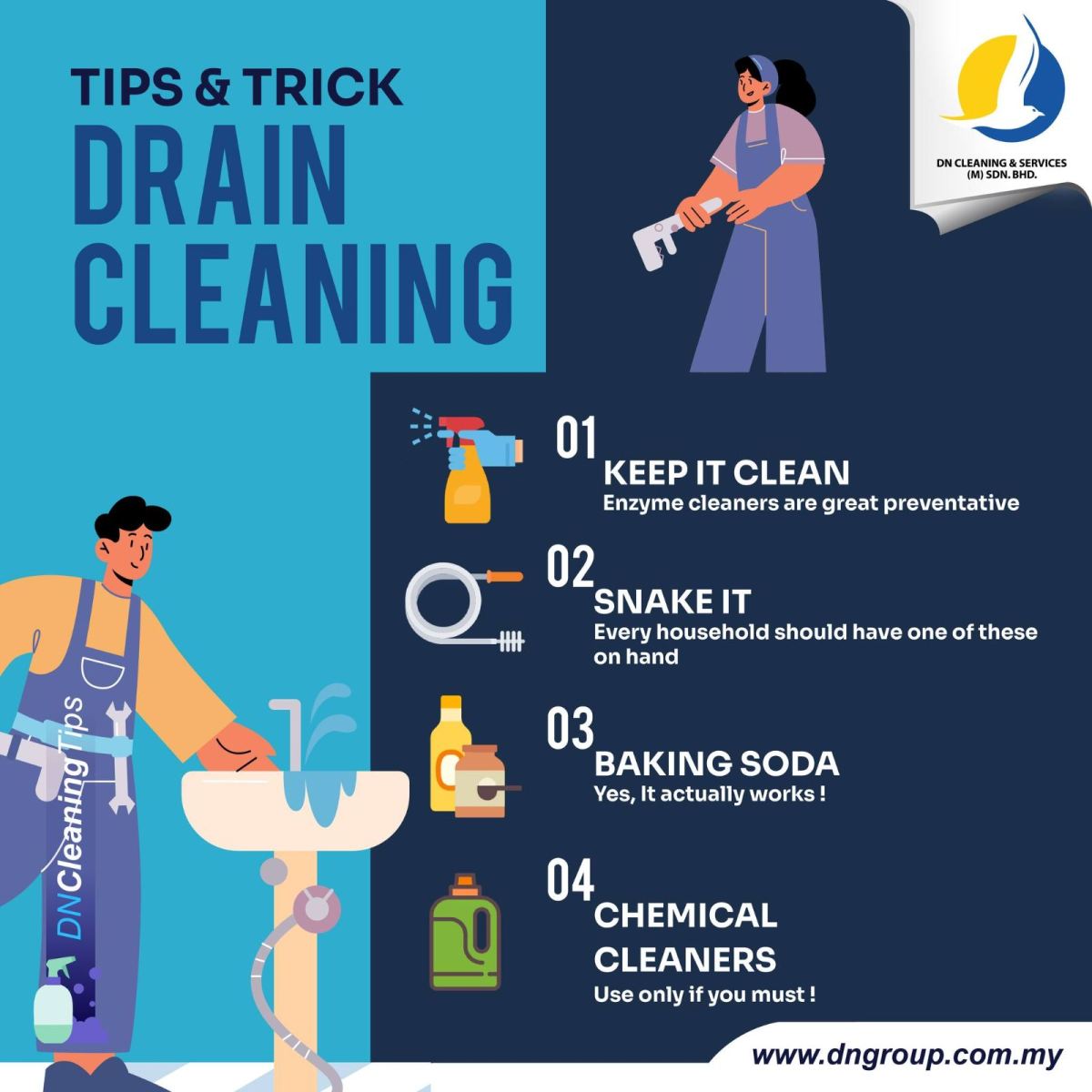 Tips & Trick Drain Cleaning
